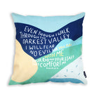 Even though I Walk Through The Darkest Valley {Cushion Cover} - Cushion Covers by The Commandment Co, The Commandment Co , Singapore Christian gifts shop