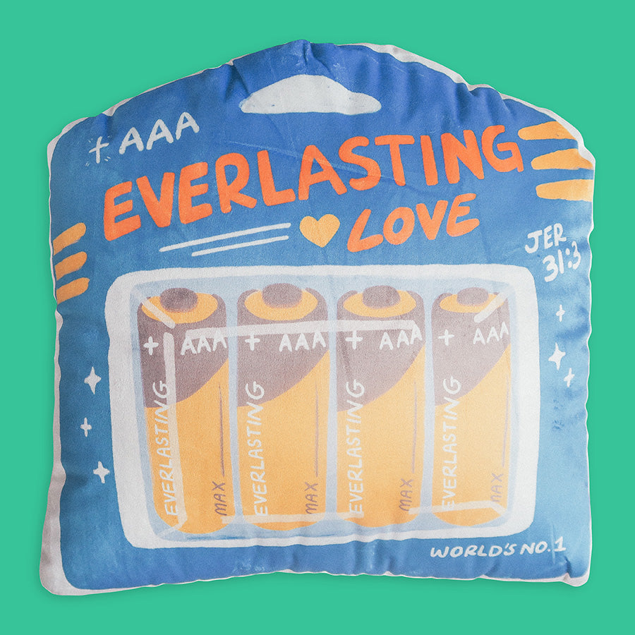 Everlasting Love Battery AAA {Plush Toy} - plush toys by The Commandment Co, The Commandment Co , Singapore Christian gifts shop