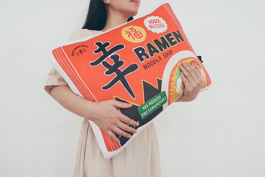 Xin Blessed Ramen {Plush Toy} - plush toys by The Commandment Co, The Commandment Co , Singapore Christian gifts shop