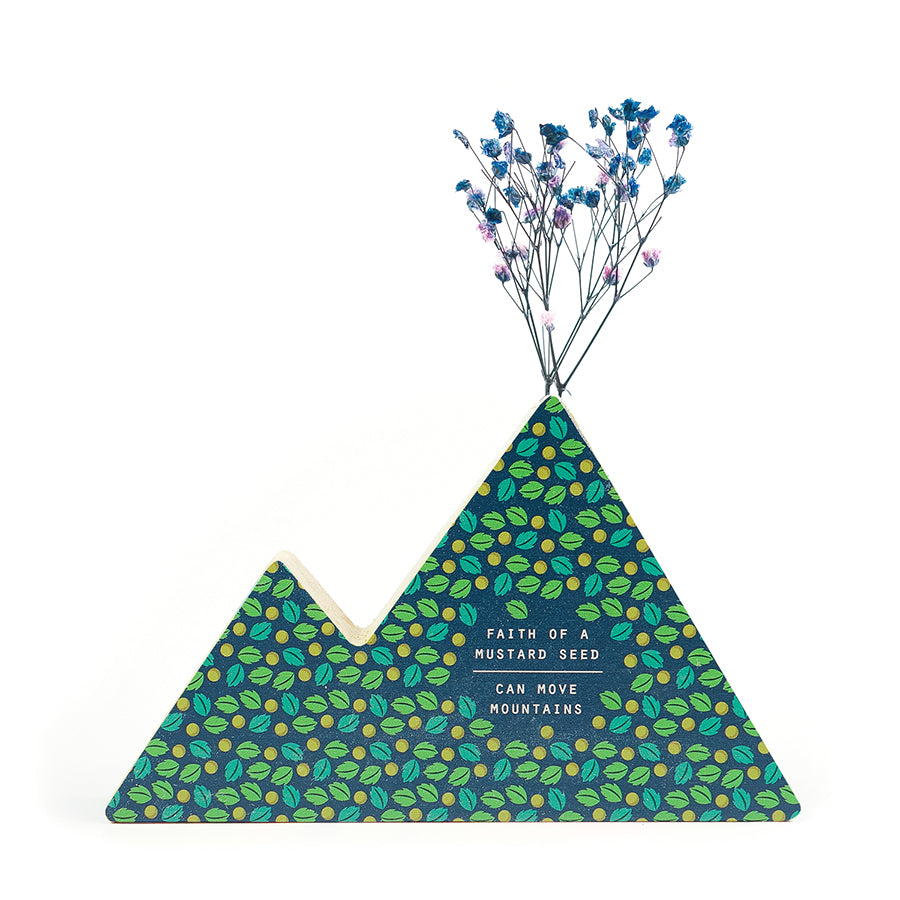 Faith of A Mustard Seed {Mountain Vase} - by The Commandment Co, The Commandment Co , Singapore Christian gifts shop