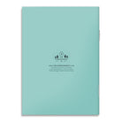 Back cover of the Fearfully And Wonderfully Made A6 Christian notebook.