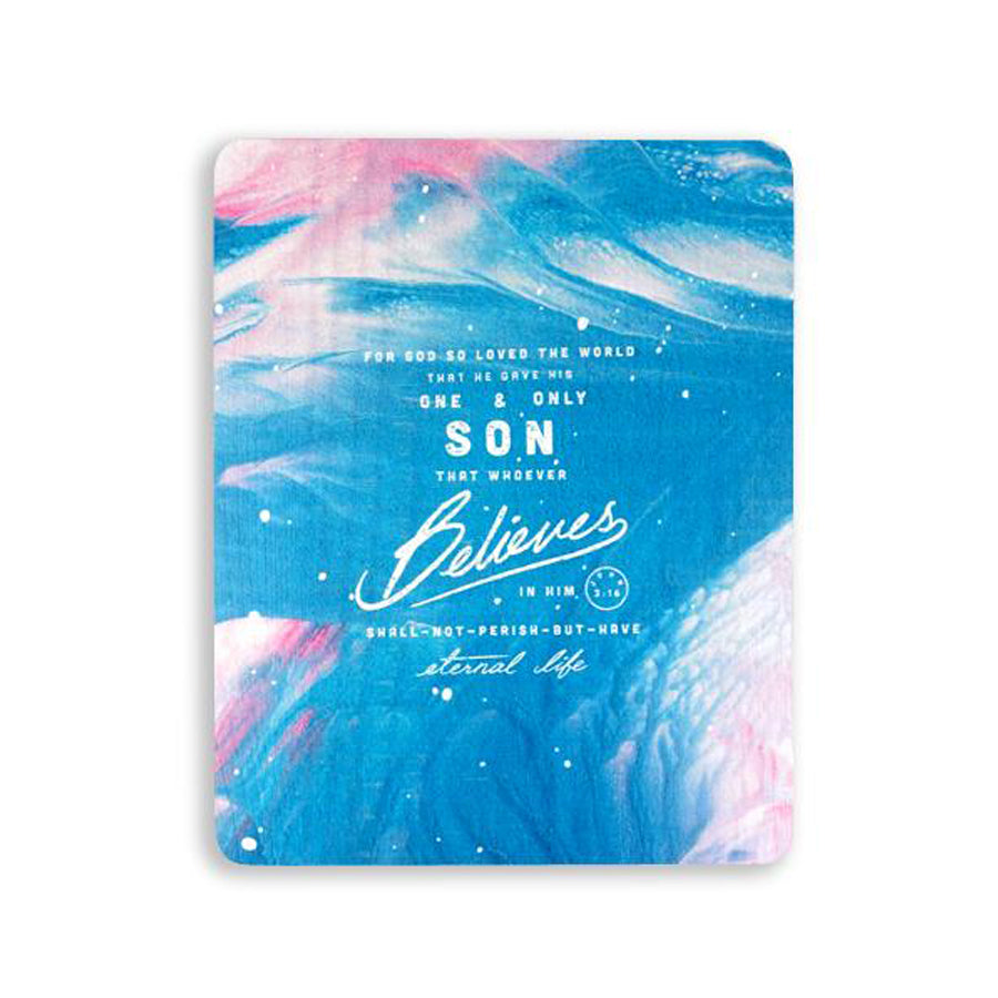John 3:16 {Wood Board} - Wood Board by Timber+Shepherd, The Commandment Co , Singapore Christian gifts shop