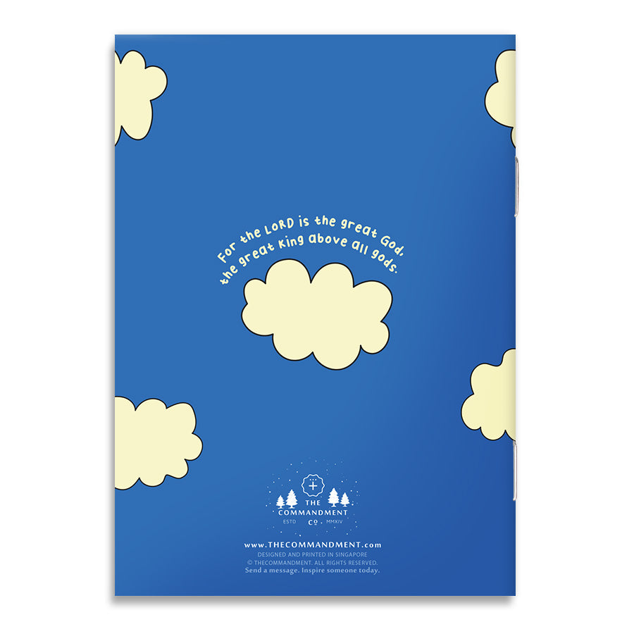 The Mountain Peaks Belong To Him {A6 Notebook} - Notebooks by The Commandment Co, The Commandment Co , Singapore Christian gifts shop
