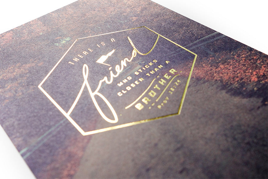 There is a Friend {Card} - Cards by The Commandment, The Commandment Co