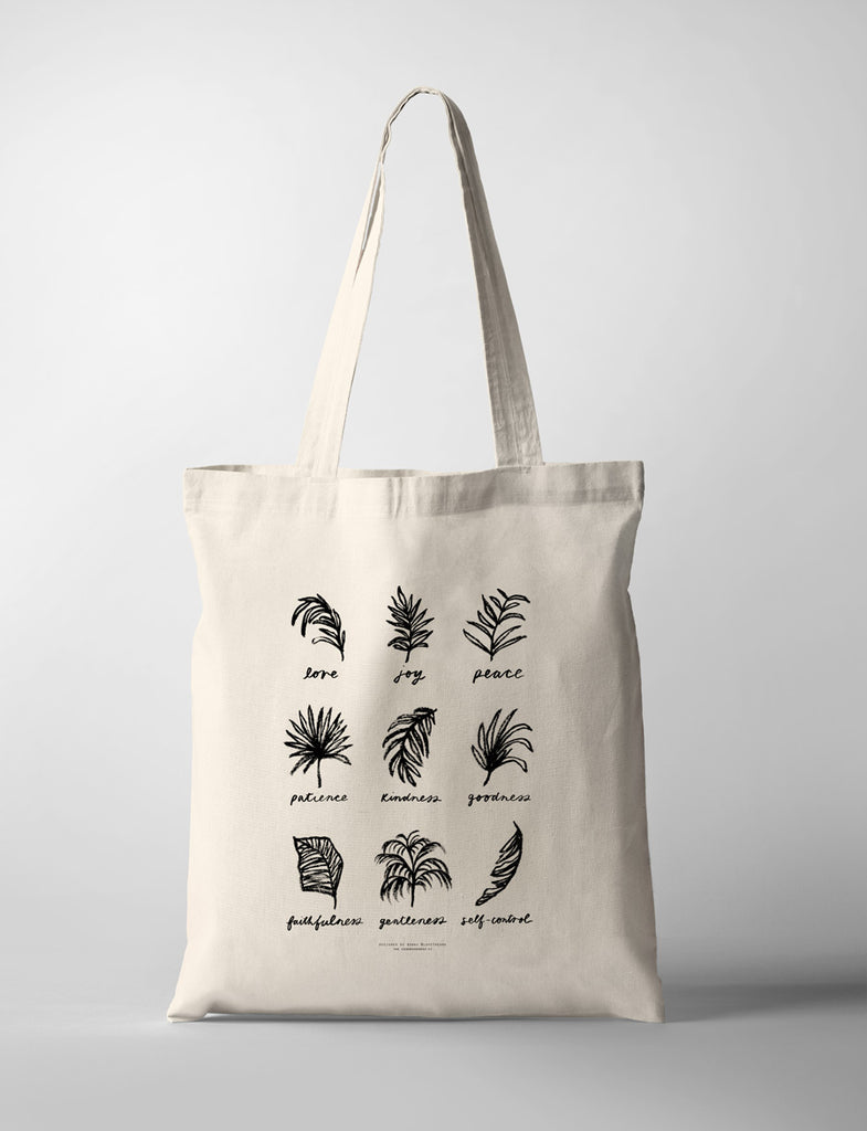 Fruit Of The Spirit {Tote Bag} - tote bag by Love The Ark, The Commandment Co , Singapore Christian gifts shop