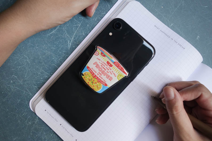 Cup Noodles Prosper {LOVE SUPERMARKET Phone Grip} - Phone Grip by The Commandment Co, The Commandment Co