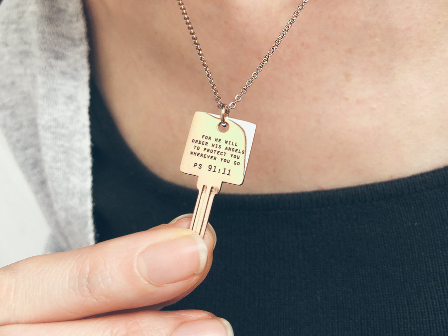 Valentine's Day Special - Key To My Heart {Necklace} - Accessories by The Commandment Co, The Commandment Co , Singapore Christian gifts shop