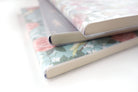 Close-up of lined pages inside the Great Is Your Faithfulness A5 notebook.