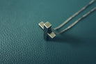 Gunmetal Cross Necklace for men