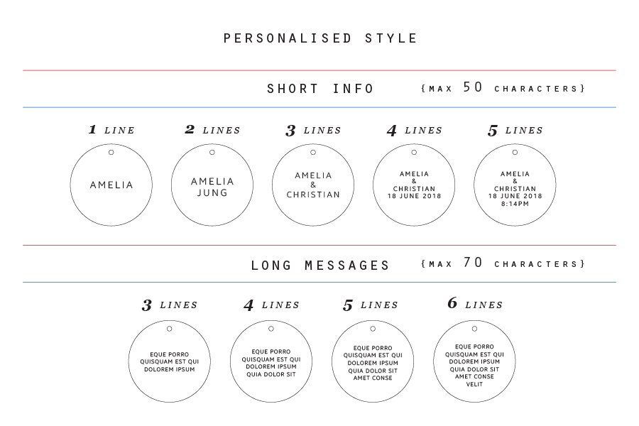 Gunmetal Round Necklace - Accessories by The Commandment Co, The Commandment Co , Singapore Christian gifts shop