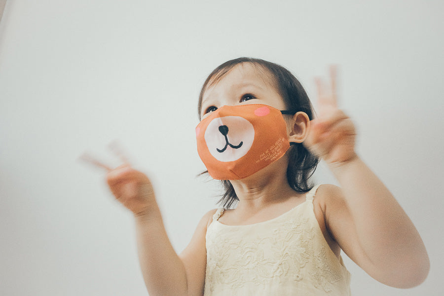 Little Bear | Angels Protect {Kids Face Mask}