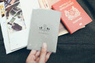 Christian passport cover featuring the Have a Safe and Blessed Journey travel-blessing message.