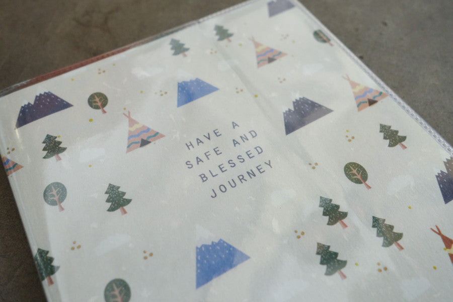 Have a Safe and Blessed Journey Christian passport cover, additional gallery view 2.