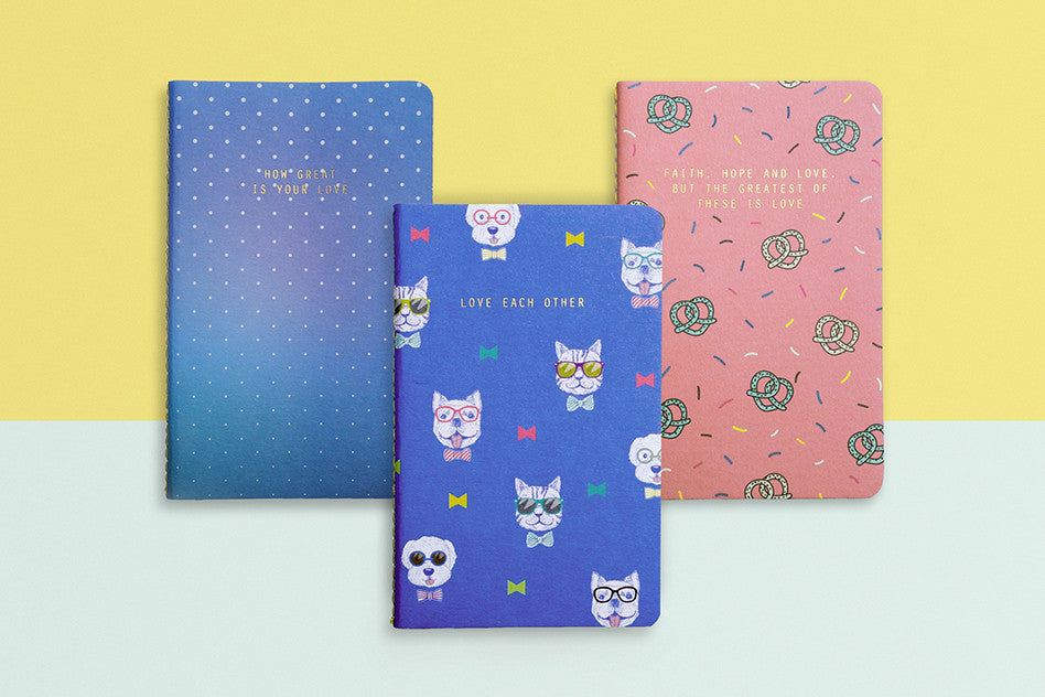 hey new day love series pocket notebook