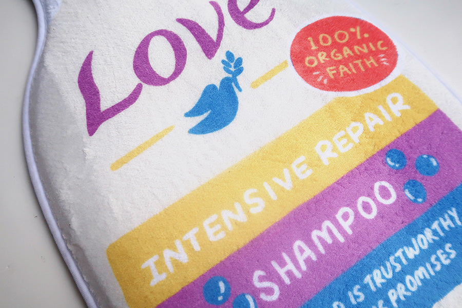 Love Shampoo {Door Mat} - door mat by The Commandment Co, The Commandment Co , Singapore Christian gifts shop