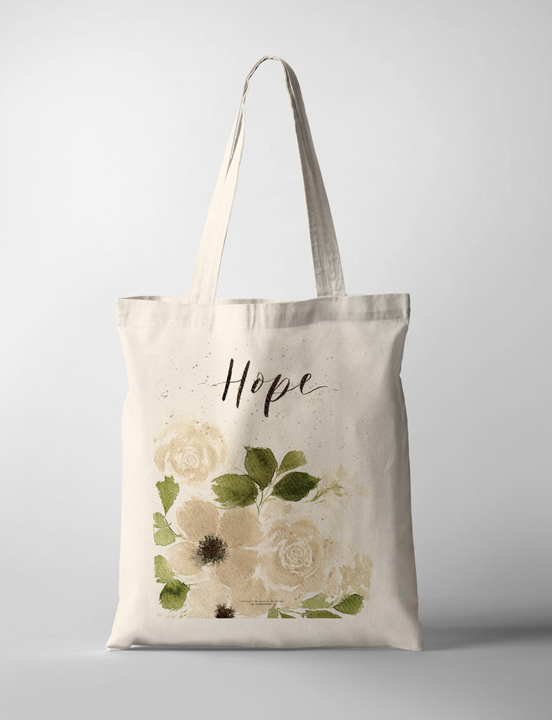 Hope {Tote Bag} - tote bag by QLetters, The Commandment Co , Singapore Christian gifts shop