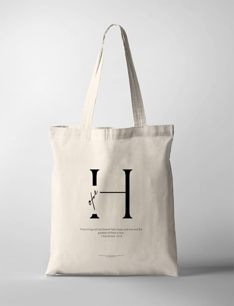 Hope {Tote Bag} - tote bag by Dandelion Art Print, The Commandment Co , Singapore Christian gifts shop