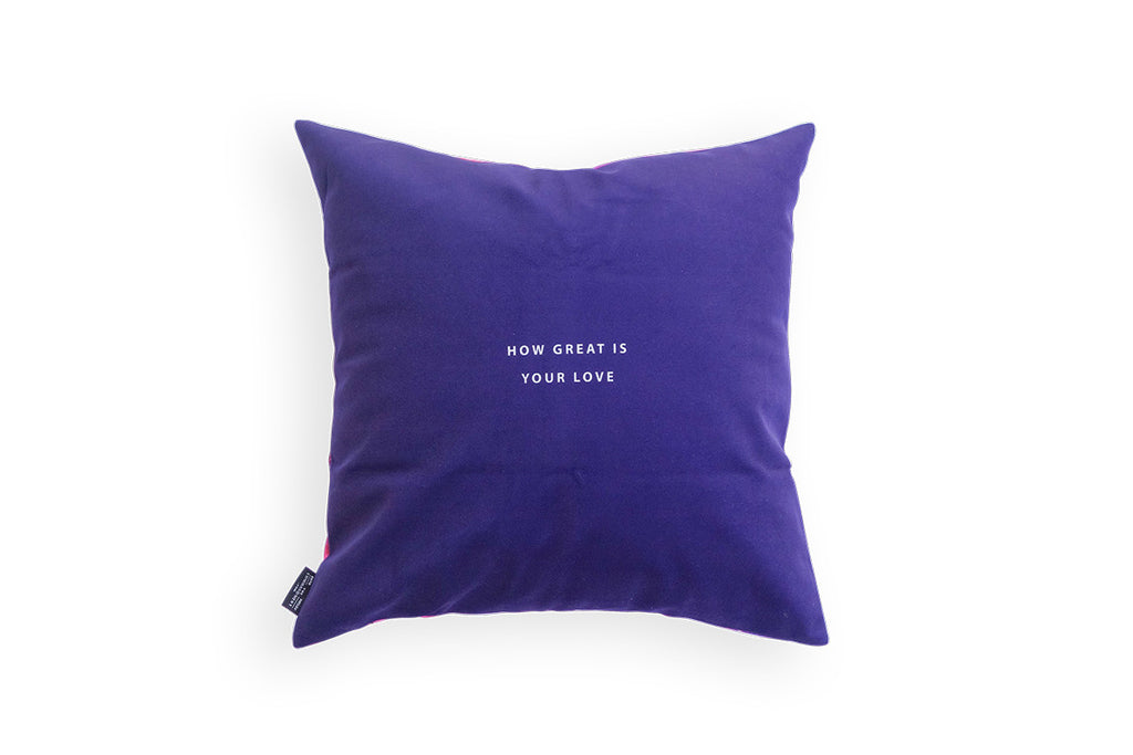 How Great is Your Love {Cushion Cover} - Cushion Covers by The Commandment, The Commandment Co , Singapore Christian gifts shop