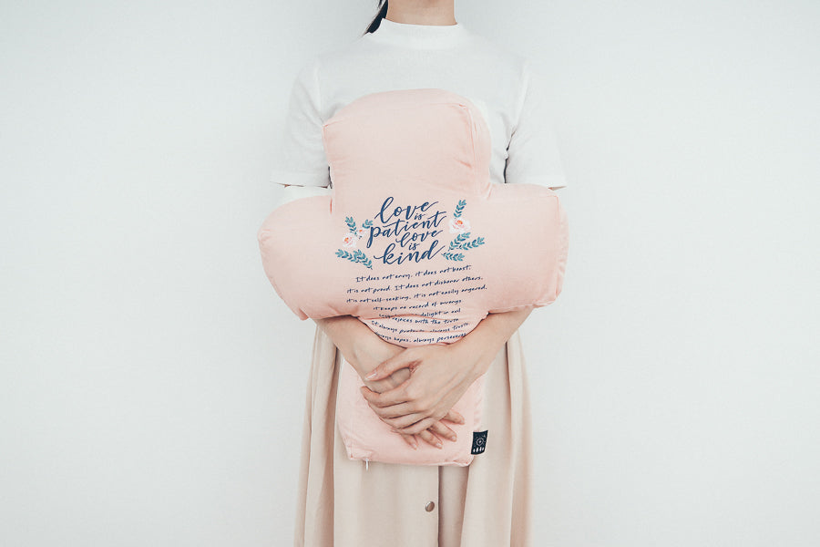 Love Is Patient Love Is Kind {Plush Toy} - plush toys by The Commandment Co, The Commandment Co , Singapore Christian gifts shop