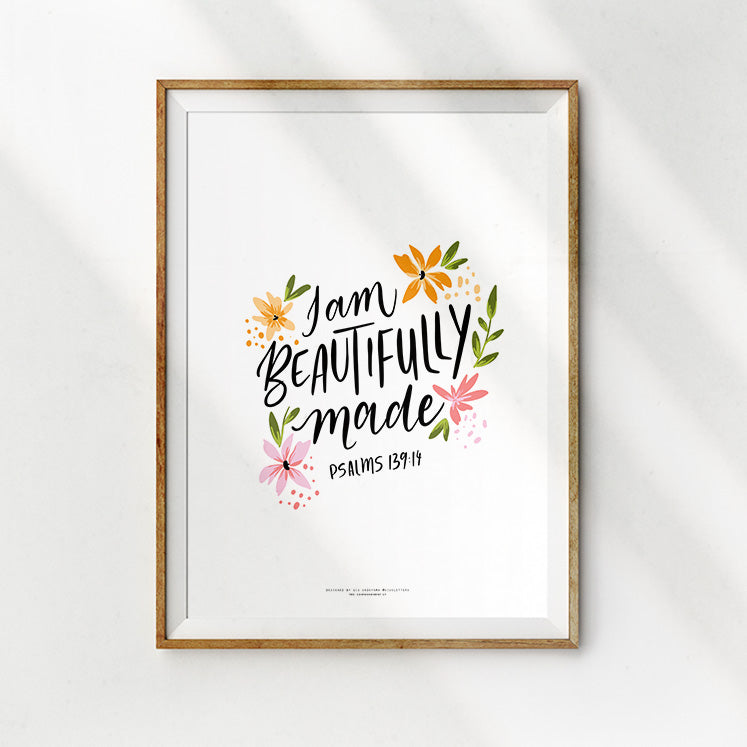 I Am Beautifully Made {Poster}