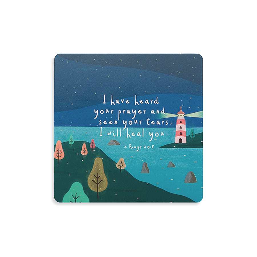 I Have Heard Your Prayer {Coasters} Revival Healing Ministry - coasters by The Commandment Co, The Commandment Co , Singapore Christian gifts shop
