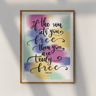 christian home and living wall art deco poster design