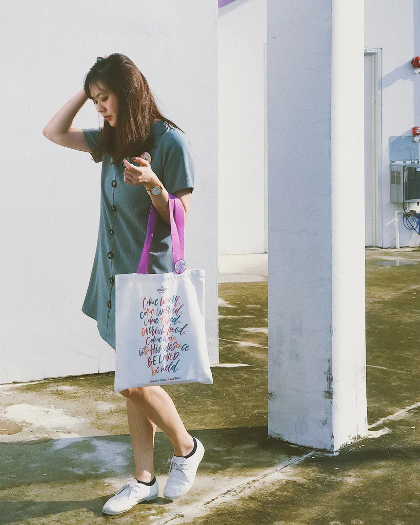BE LOVED {Tote Bag} - tote bag by The Brave Assembly, The Commandment Co , Singapore Christian gifts shop