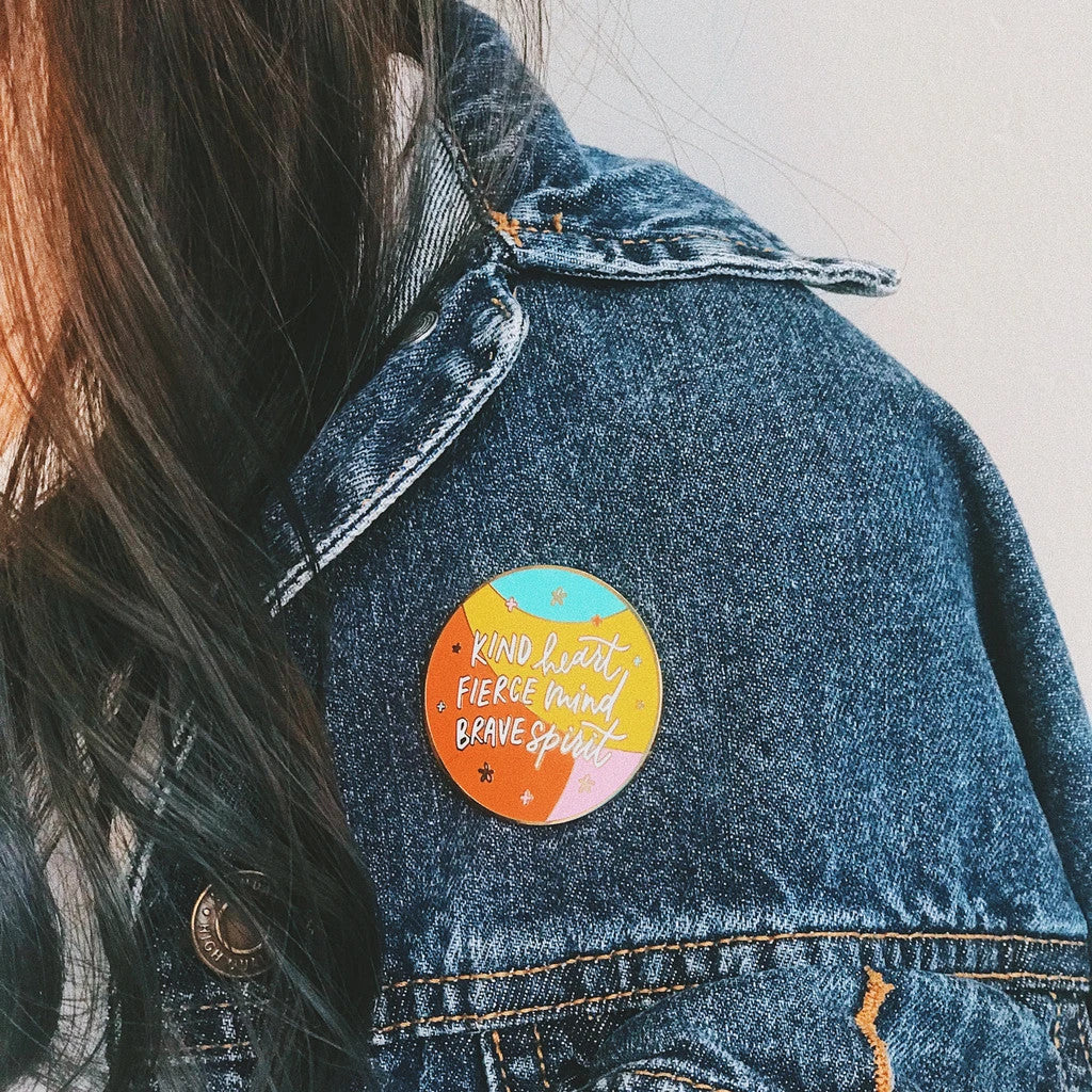 BRAVE {Enamel Pin} - Accessories by The Brave Assembly, The Commandment Co , Singapore Christian gifts shop