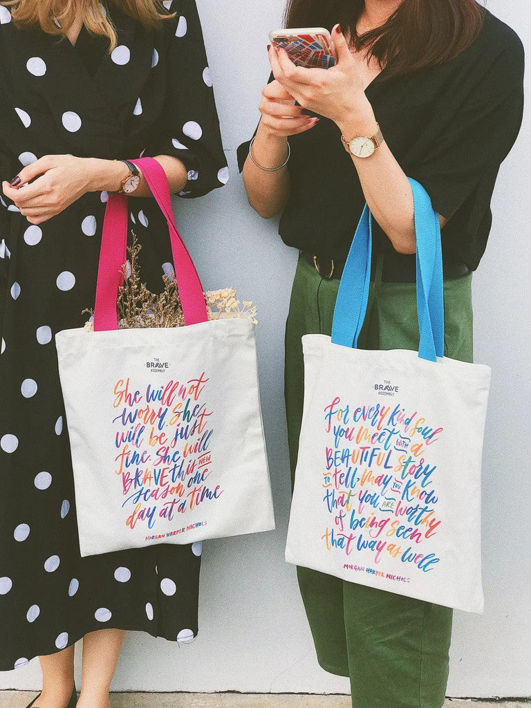 BEAUTIFUL {Tote Bag} - tote bag by The Brave Assembly, The Commandment Co , Singapore Christian gifts shop