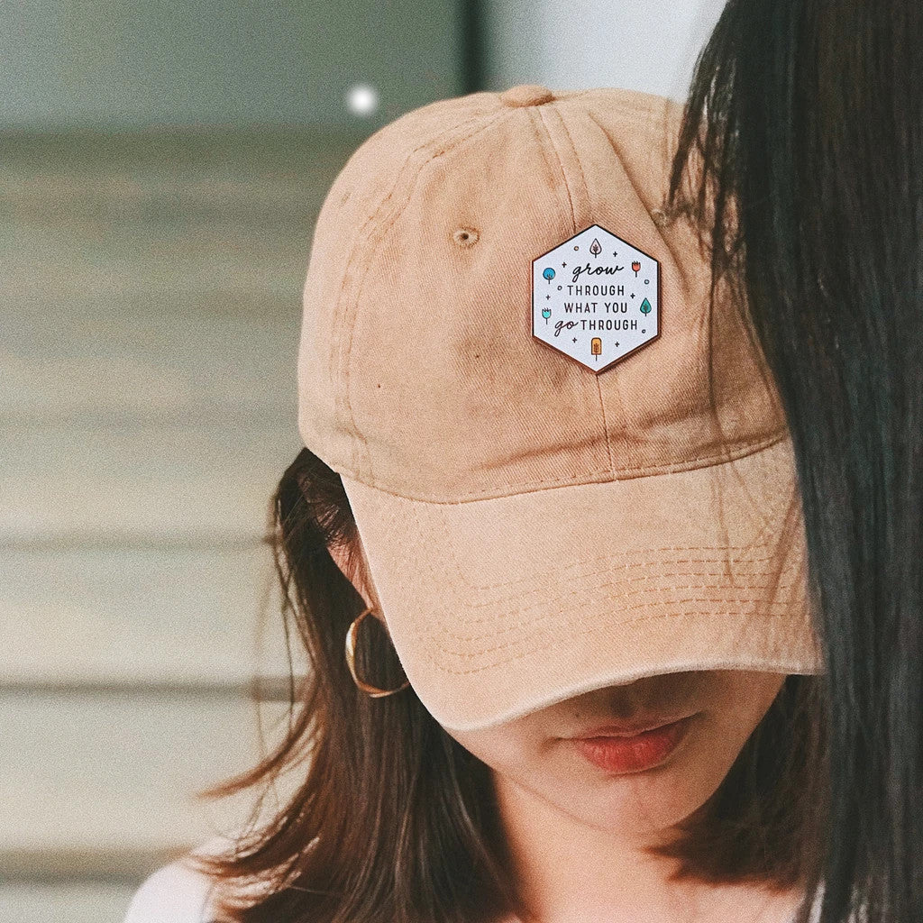 GROW {Enamel Pin} - Accessories by The Brave Assembly, The Commandment Co , Singapore Christian gifts shop
