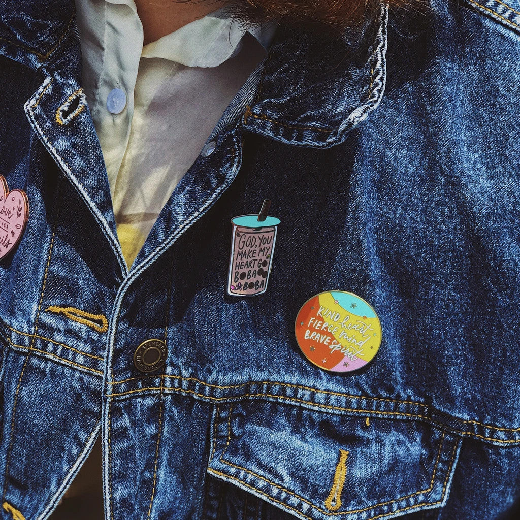 BOBA {Enamel Pin} - Accessories by The Brave Assembly, The Commandment Co , Singapore Christian gifts shop