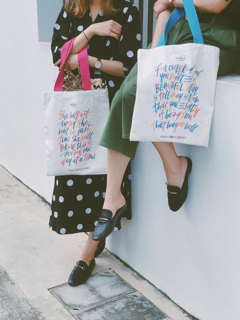 BEAUTIFUL {Tote Bag} - tote bag by The Brave Assembly, The Commandment Co , Singapore Christian gifts shop