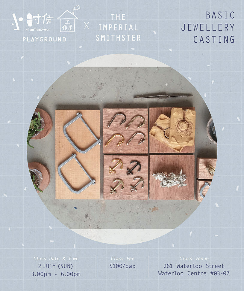 Basic Jewellery Casting {Workshop} 29 July - workshop by The Commandment Co, The Commandment Co , Singapore Christian gifts shop