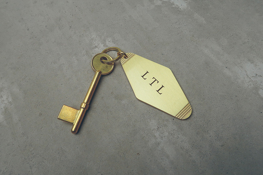 Hotel Brass Keychain - Keychain by The Messenger by TCCO, The Commandment Co , Singapore Christian gifts shop
