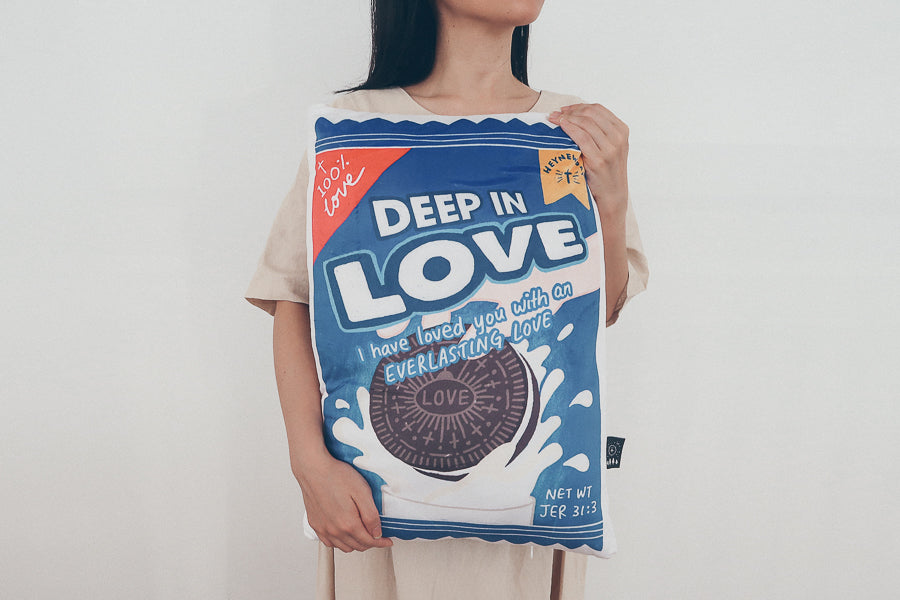 Deep In Love Biscuit {Plush Toy} - plush toys by The Commandment Co, The Commandment Co , Singapore Christian gifts shop