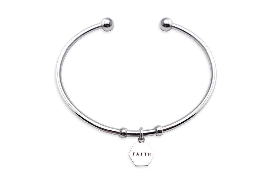 Hexagon Shaped Pendant {Bracelet} - Bracelets {by J&Co Foundry} by J&Co Foundry, The Commandment Co , Singapore Christian gifts shop