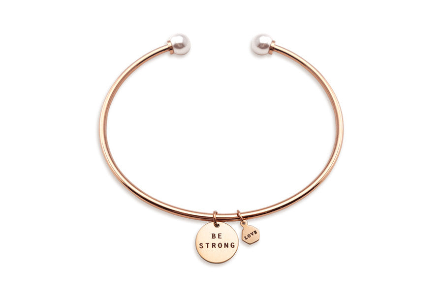 Round Pendant - with Hexagon Love Pendant {Bracelet} - Bracelets {by J&Co Foundry} by J&Co Foundry, The Commandment Co , Singapore Christian gifts shop