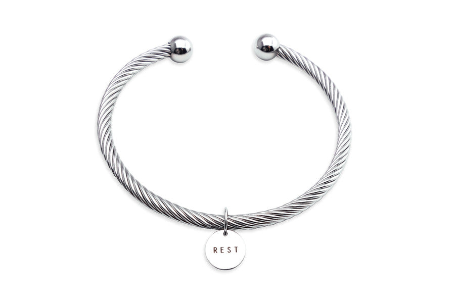 Circle Shaped Pendant - Rope Bracelet {Bracelet} - Bracelets {by J&Co Foundry} by J&Co Foundry, The Commandment Co