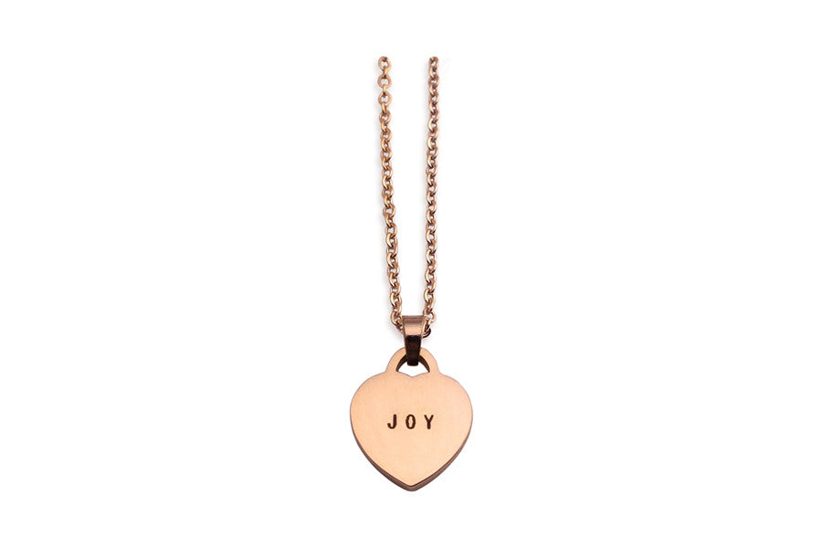 Heart Shaped Pendant {Necklace} - Necklace {by J&Co Foundry} by J&Co Foundry, The Commandment Co , Singapore Christian gifts shop