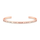 Arise Shine For Your Light Has Come {Verse Band} - verse band by J&Co Foundry, The Commandment Co , Singapore Christian gifts shop