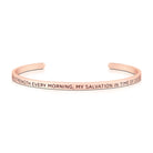 Be My Strength Every Morning {Verse Band} - verse band by J&Co Foundry, The Commandment Co , Singapore Christian gifts shop