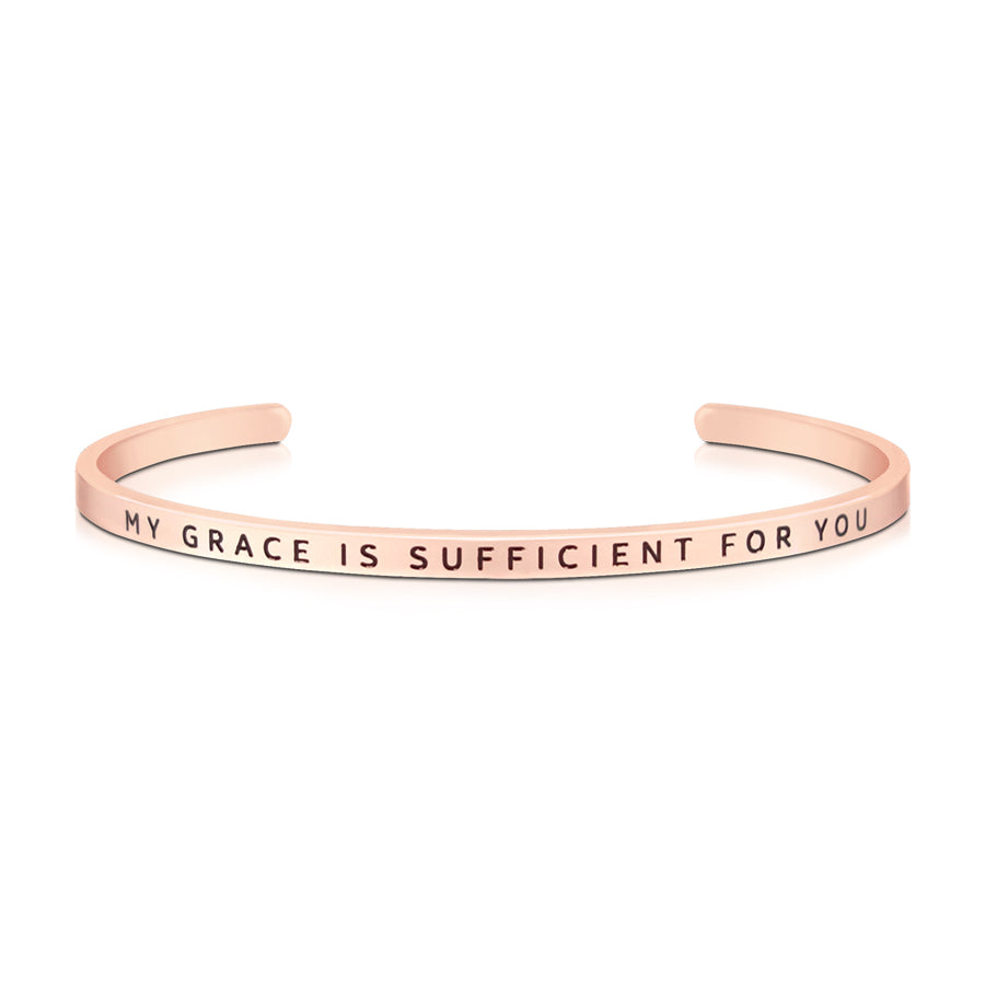 My Grace Is Sufficient For You {Verse Band} - verse band by J&Co Foundry, The Commandment Co , Singapore Christian gifts shop