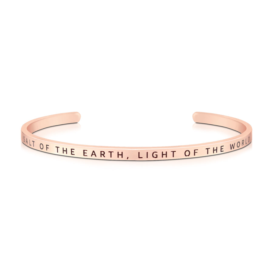 Salt Of The Earth, Light Of The World {Verse Band} - verse band by J&Co Foundry, The Commandment Co , Singapore Christian gifts shop