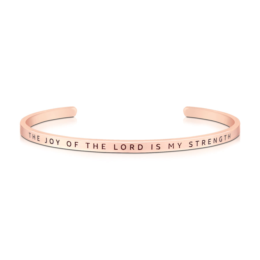 The Joy Of The Lord Is My Strength {Verse Band} - verse band by J&Co Foundry, The Commandment Co , Singapore Christian gifts shop