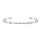 Be My Strength Every Morning {Verse Band} - verse band by J&Co Foundry, The Commandment Co , Singapore Christian gifts shop