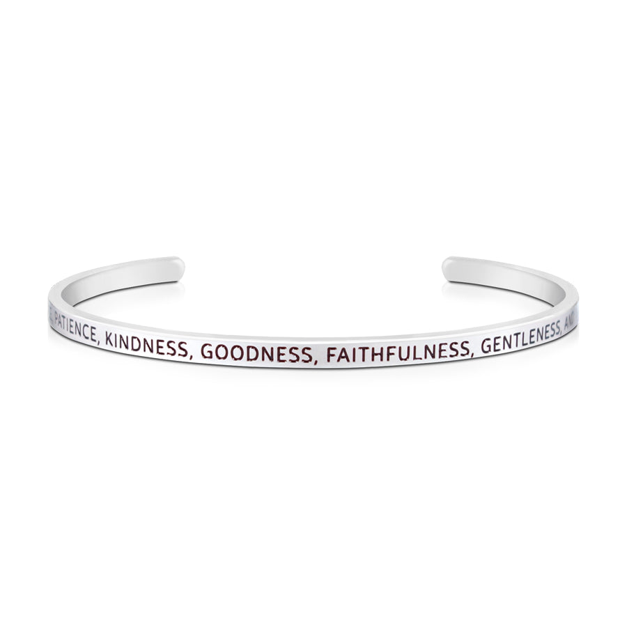 Love, Joy, Peace {Verse Band} - verse band by J&Co Foundry, The Commandment Co , Singapore Christian gifts shop