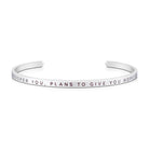 Plans To Prosper You, Plans To Give You Hope And Future {Verse Band} - verse band by J&Co Foundry, The Commandment Co , Singapore Christian gifts shop