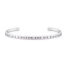 Seek First His Kingdom And His Righteousness {Verse Band} - verse band by J&Co Foundry, The Commandment Co , Singapore Christian gifts shop