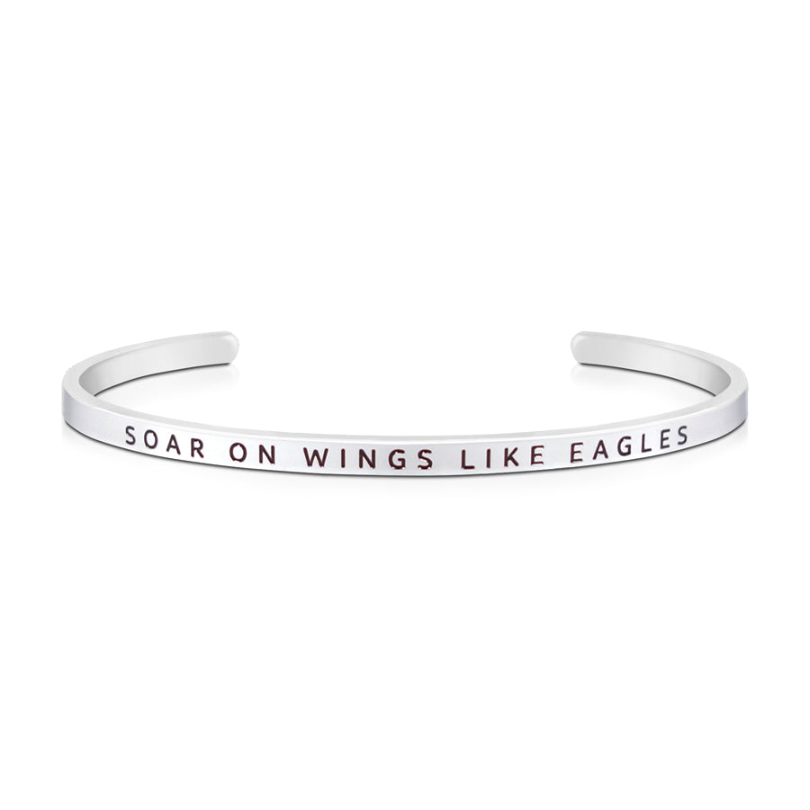 Soar On Wings Like Eagles {Verse Band} - verse band by J&Co Foundry, The Commandment Co , Singapore Christian gifts shop