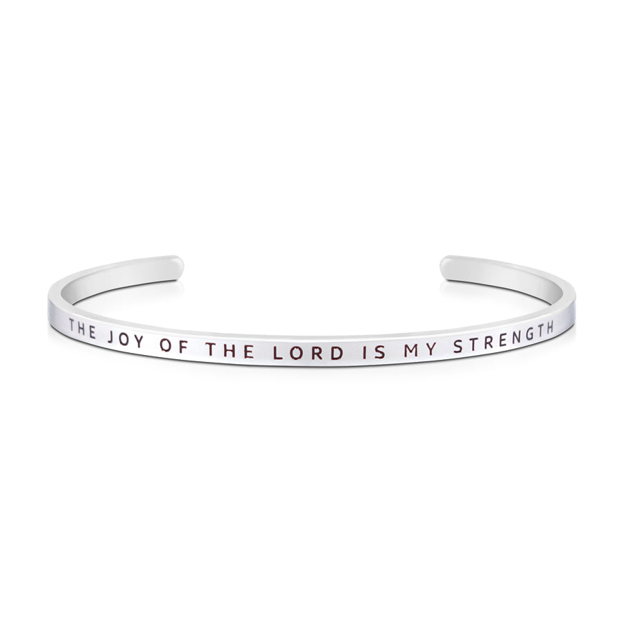 The Joy Of The Lord Is My Strength {Verse Band} - verse band by J&Co Foundry, The Commandment Co , Singapore Christian gifts shop